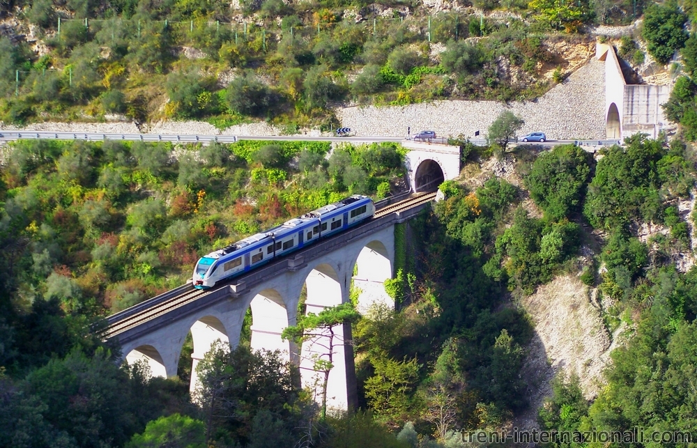 Treno Cuneo - Ventimiglia a Piena