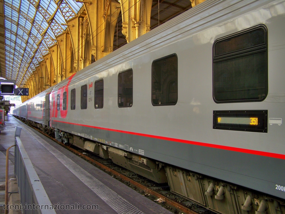 Treno Espresso Mosca - Nizza