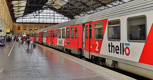 Treno Thello a Marsiglia.